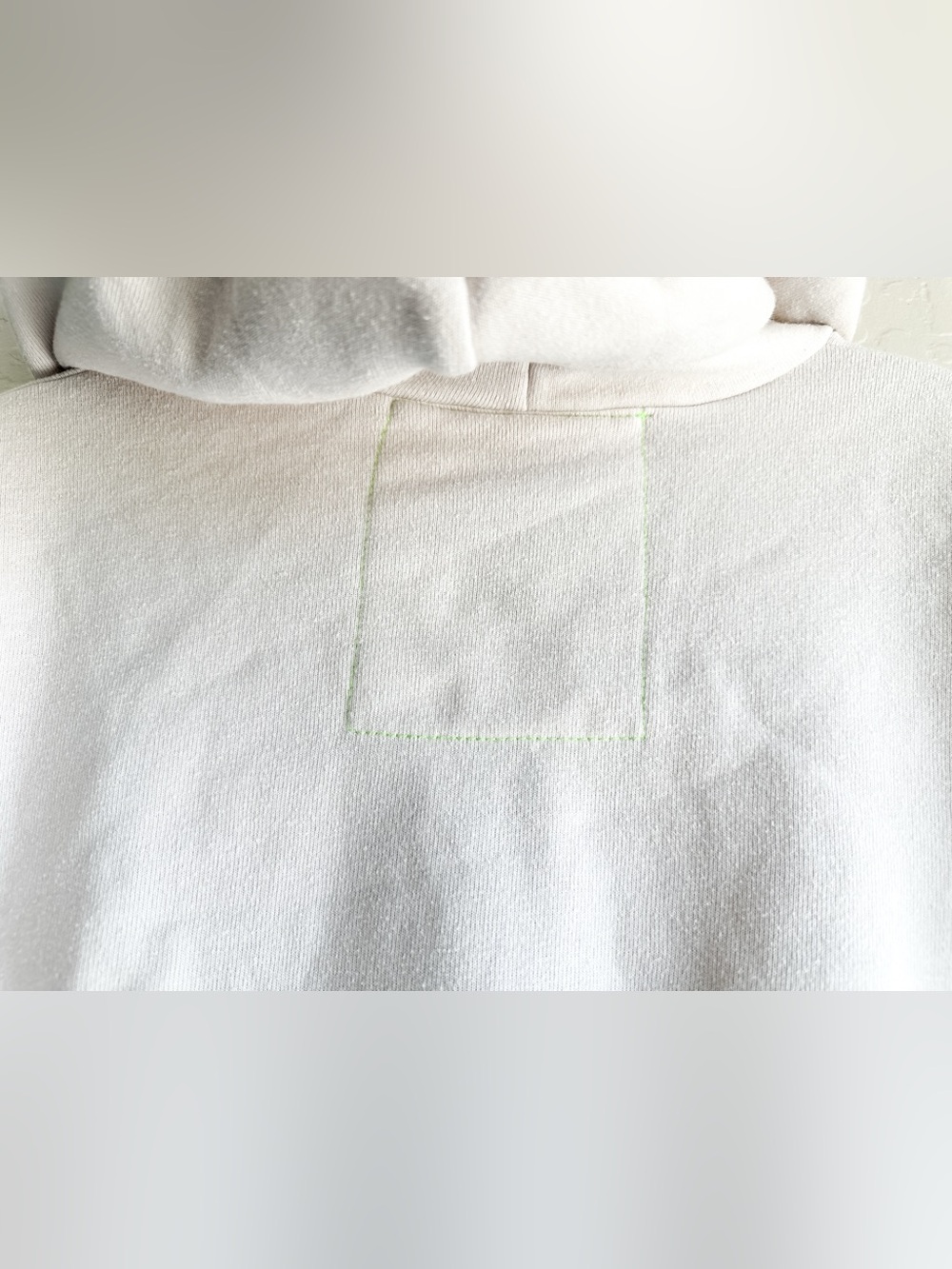 Aviator Nation Sunset Patch Cropped Zip Hoodie Vintage White Womens - XSmall - Picture 9 of 13